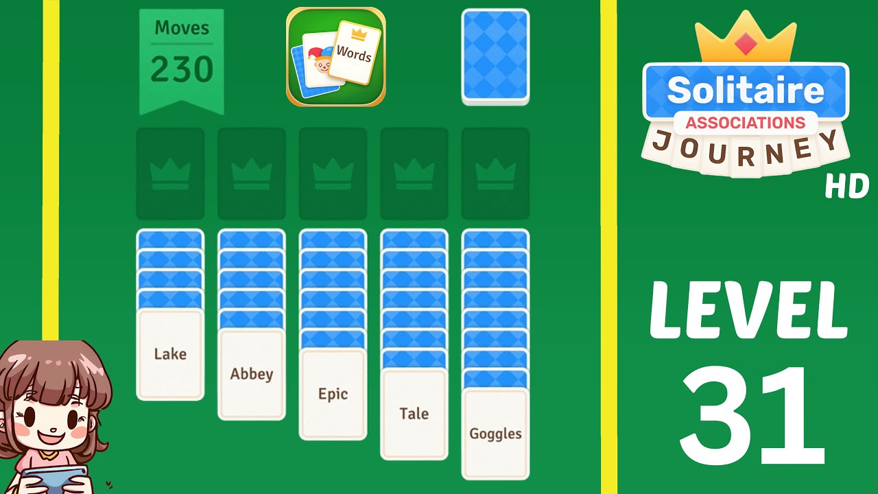 Solitaire Associations Level 31 Solution Walkthrough - YouTube