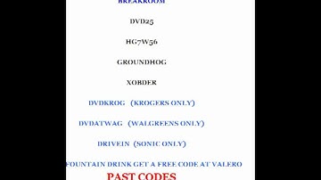 REDBOX Free Promo Codes Limited Time ONLY