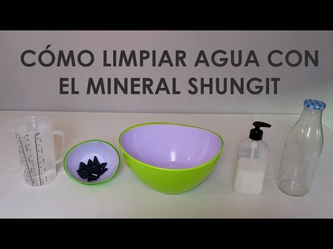 Vídeo: Como Infundir água Na Shungita