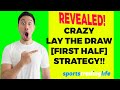 🔥️⚽️Sneaky Lay The Draw "First Half" Strategy Revealed/Explained/Exposed!