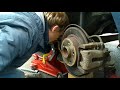 Replacing rear axle bushes on Vauxhall Zafira B 2011