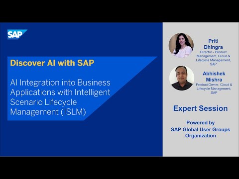 AI Integration into Business Applications with Intelligent Scenario Lifecycle Management (ISLM)