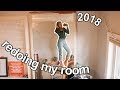 REDOING MY ROOM 2018