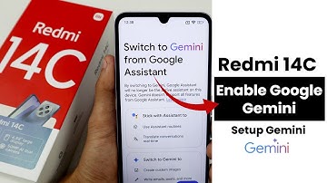 Enable Google Gemini In Redmi 14C |  Setup Gemini