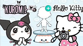 Hello Kitty and friends in Toca Life Word     kuromi   hello Kitty| Toca Boca