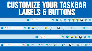 Add Additional Customization to the Windows 11 Taskbar Buttons & Labels Options