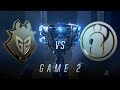 G2 vs IG | Semifinal Game 2 | World Championship | G2 Esports vs Invictus Gaming (2018)