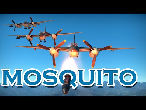 Видео: Mosquito FB! Точно в цель? War Thunder Random № 79