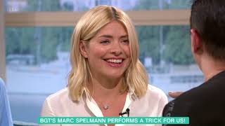 BGT's Magician Marc Spelmann Wows Holly and Phillip With a Trick | This Morning