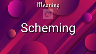 Scheming Meaning with Pronunciation//Googul Dictionary//