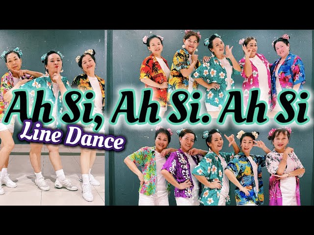 Ah Si, Ah Si, Ah Si - Line Dance (Demo) class=