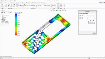 Creo Simulate - 04 Mold Filling Analysis Plastik Dolum Analizi