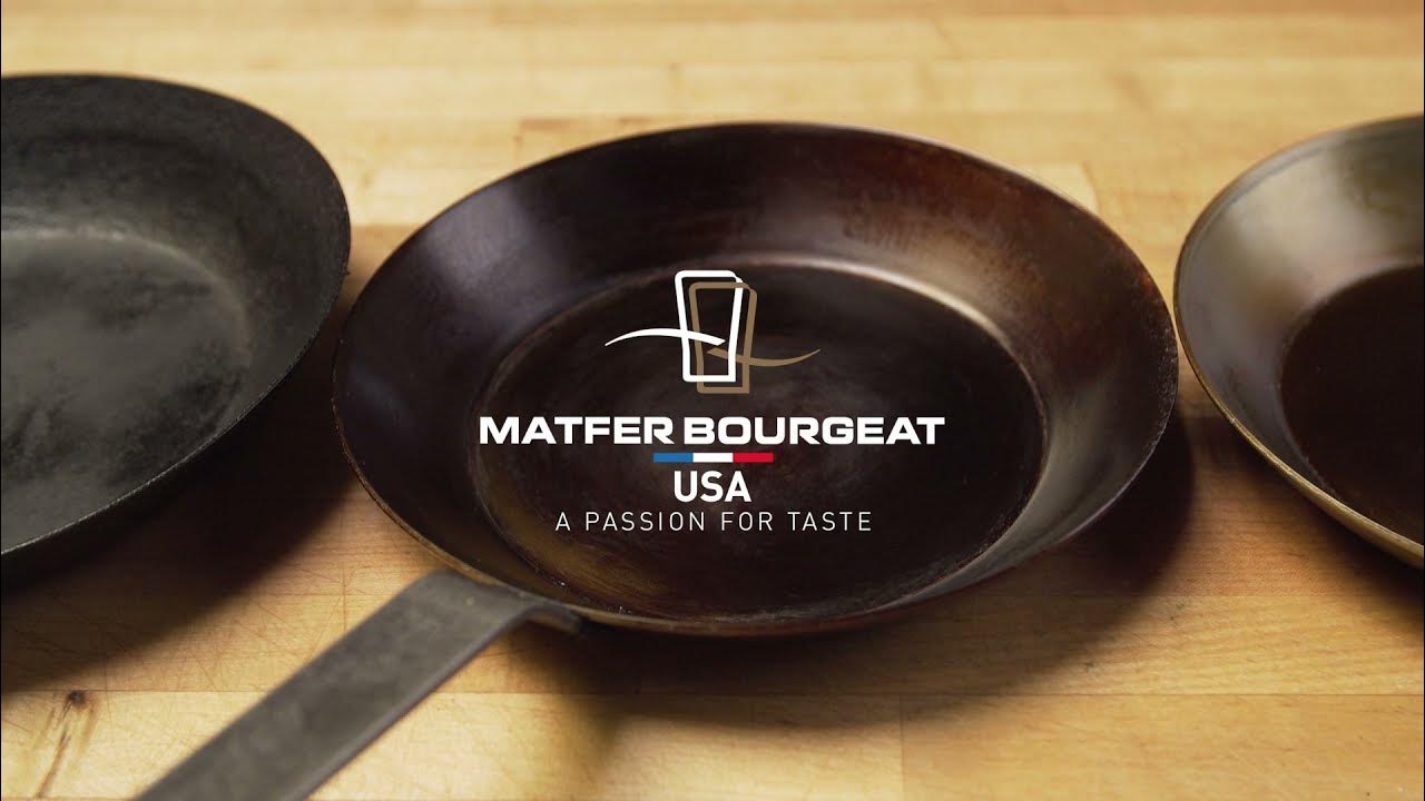 Matfer Bourgeat Black Carbon Steel Frying Pan | 14