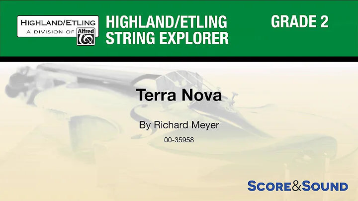 Terra Nova, by Richard Meyer  Score & Sound