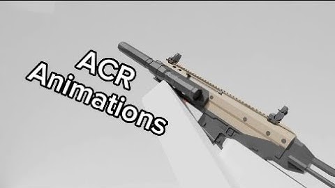 ACR Blender animations