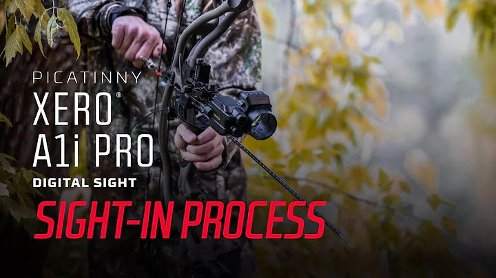 GARMIN XERO A1i PRO SIGHT-IN PROCESS