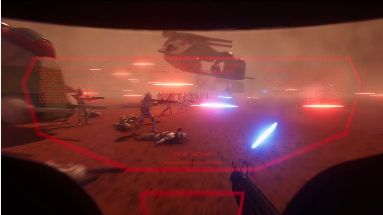 STAR WARS - BATTLE OF GEONOSIS FPS. - YouTube