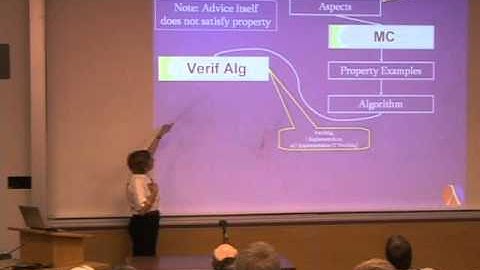 Kathi Fisler: Aspect verification using model checking (Dan Friedman