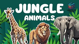 Como decir los nombres de los animales de la selva - How to say the names of the Jungle Animals