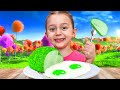 Ivy eats green eggs and ham