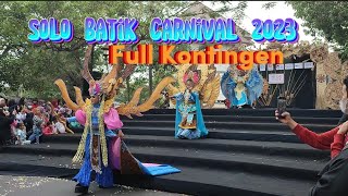 Solo Batik Carnival 2023 ke 14 Full Kontingen