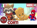 Marvel superhero adventures  spidey rocket  groot vengono ingannati  marvel hq italia