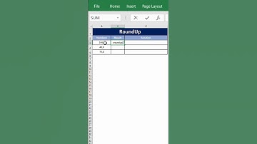 Microsoft Excel - Yuvarla Fonksiyonu #excel #exceltricks #exceltutorial #msexceldersleri
