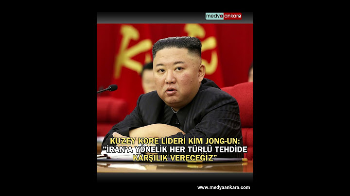 Kuzey Kore lideri Kim Jong-Un: "İran’a yönelik her türlü tehdide karşılık vereceğiz