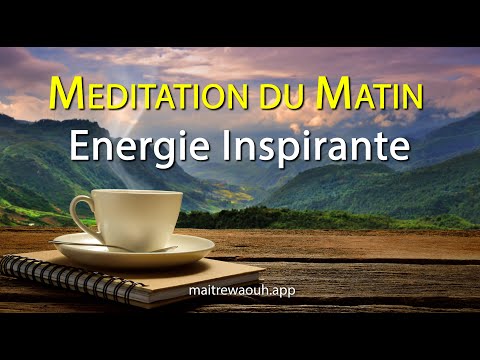 Guided morning meditation for beautiful positive energy - 7 minutes 🎧