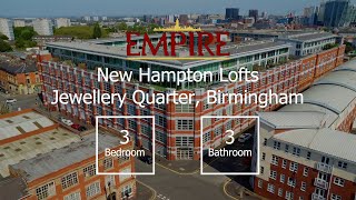 Luxurious 3 Bedroom Penthouse Tour | New Hampton Lofts | £475,000