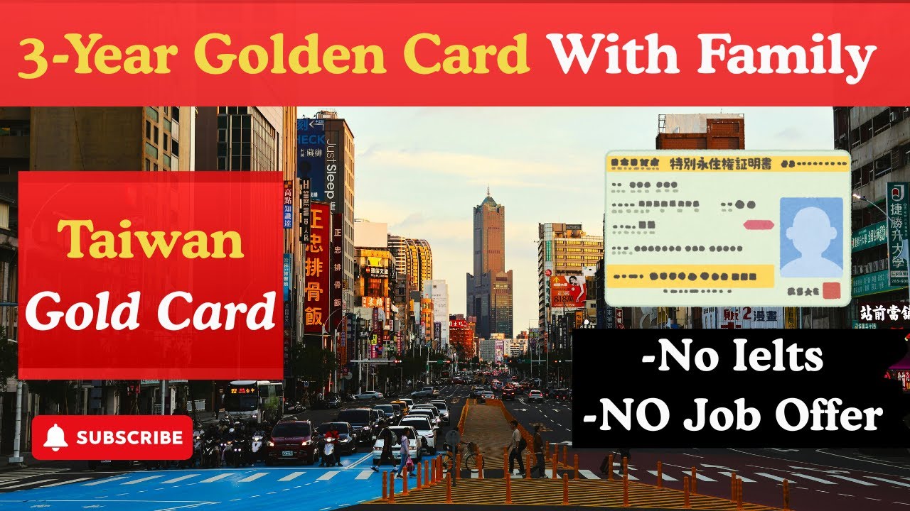 Taiwan Gold Card Reality - Fees - Requirements || Taiwan Employment Gold Card Visa 2025