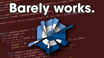 Machine learning in C was a mistake