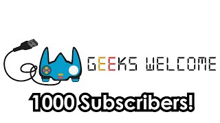 1000 subscribers is amazing!