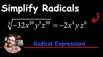 Simplify a Fifth Root Radical Expression (5th root) without a Calculator.
