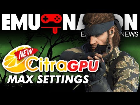 EMU-NATION: Pokemon Ultra Sun and Moon on *NEW* Citra GPU! (HOW TO SETUP) 