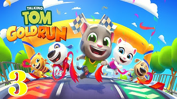 Talking Tom Gold Run Gameplay Part 3 (iOS, Android)
