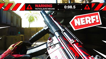 the MP5 got NERFED but I dropped a DOUBLE NUKE!!! (BEST MP5 CLASS SETUP!) - Modern Warfare