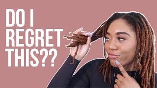 I Dyed My Locs! How &amp; Why I Decided to Dye My Locs, Loc Update | Loc Journey