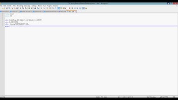How to make games in Notepad Part 1