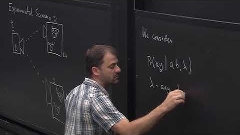 Quantum Theory Lecture 12: Bell
