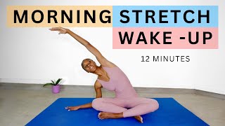 12 Min. Morning Stretching Routine I wake up for work I feel good everyday