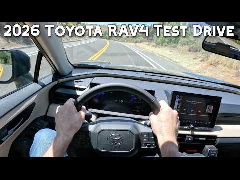 2026 Toyota RAV4 XLE POV Test Drive