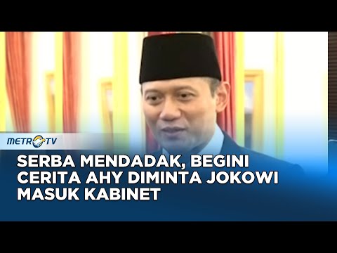 Begini  Cerita AHY Ditunjuk Jokowi Jadi Menteri ATR/BPN