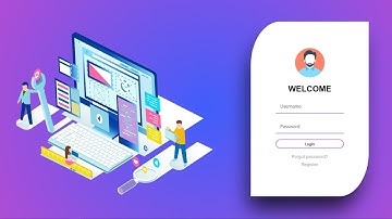 Как создать адаптивную форму авторизации на HTML и CSS / Awesome responsive login Form - HTML & CSS
