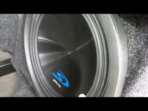 Duramax alpine type s 10 and type r speakers!