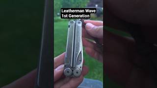 Leatherman wave 1st gen. good tool best balance of weight vs tools you get. #edc #leatherman #wave