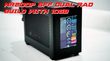 SFF Build with Dual Radiator i9 12900k RTX 3080 Ti in a Cooler Master NR200P + 10GB SFP+ and D5 Pump