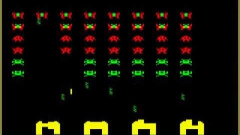Model B Invaders ~ BBC Micro