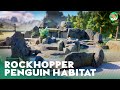 Rockhopper Penguin Habitat - Yosemite Valley Planet Zoo Speed Build