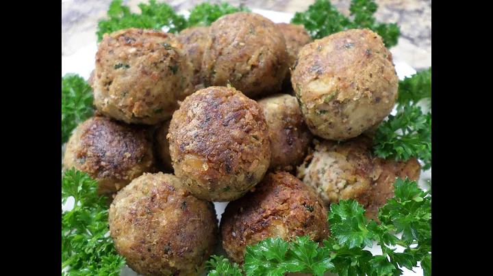 VEGAN Chickpea Meatballs, by Kyong Weathersby